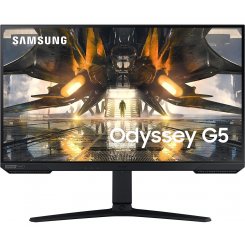 Уценка монитор Samsung 27" Odyssey G5 S27AG500NI (LS27AG500NIXCI/LS27AG500PIXCI) Black (Битые пиксели, 1шт., 652035)