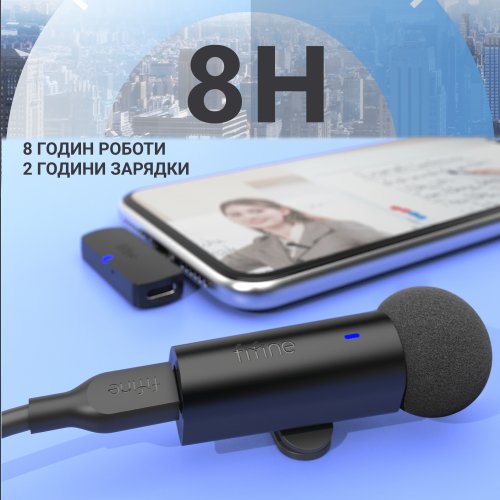 Купить Петличный микрофон Fifine M6 Black - цена в Харькове, Киеве, Днепре, Одессе
в интернет-магазине Telemart фото