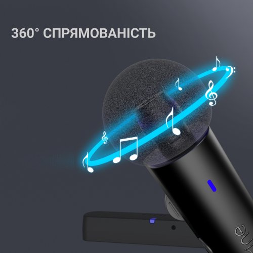 Купить Петличный микрофон Fifine M6 Black - цена в Харькове, Киеве, Днепре, Одессе
в интернет-магазине Telemart фото