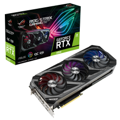 Відеокарта Asus ROG Strix GeForce RTX 3080 OC 12288MB (ROG-STRIX-RTX3080-O12G-GAMING) (Відновлено продавцем, 652081)