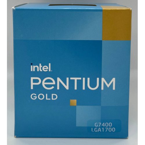 Продать Процессор Intel Pentium Gold G7400 3.7GHz 6MB s1700 Box (BX80715G7400) (Восстановлено продавцом, 652146) по Trade-In интернет-магазине Телемарт - Киев, Днепр, Украина фото