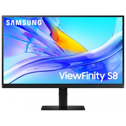 Купить Монитор Samsung 27" ViewFinity HRM S80UD (LS27D804UAIXCI) Black - цена в Харькове, Киеве, Днепре, Одессе
в интернет-магазине Telemart фото