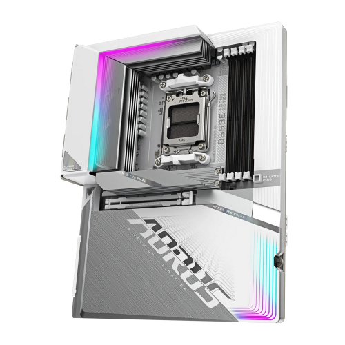 Фото Материнская плата Gigabyte B650E AORUS STEALTH ICE (sAM5, AMD B650)