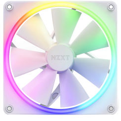 Уцінка кулер для корпуса NZXT F140 RGB (RF-R14SF-W1) White (Сліди встановлення, 652296)
