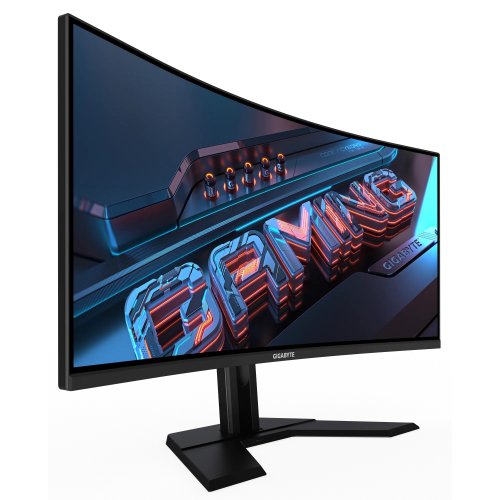 Купити Монітор Gigabyte 34" G34WQCP Black - ціна в Києві, Львові, Вінниці, Хмельницькому, Франківську, Україні | інтернет-магазин TELEMART.UA фото