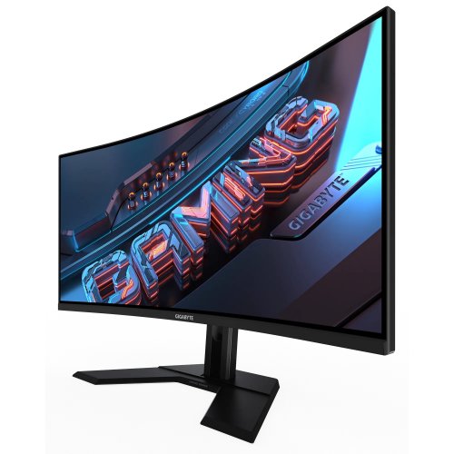 Купити Монітор Gigabyte 34" G34WQCP Black - ціна в Києві, Львові, Вінниці, Хмельницькому, Франківську, Україні | інтернет-магазин TELEMART.UA фото