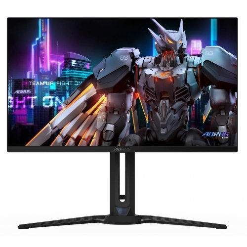 Купити Монітор Gigabyte 27" AORUS FO27Q2 Black - ціна в Києві, Львові, Вінниці, Хмельницькому, Франківську, Україні | інтернет-магазин TELEMART.UA фото