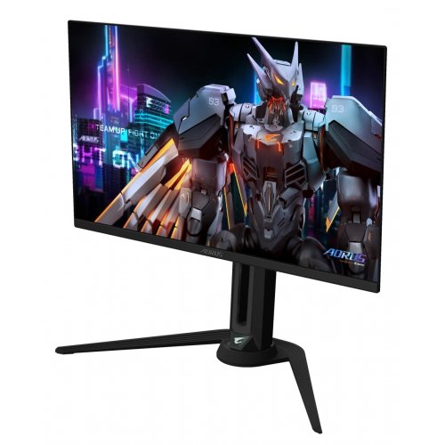 Купити Монітор Gigabyte 27" AORUS FO27Q2 Black - ціна в Києві, Львові, Вінниці, Хмельницькому, Франківську, Україні | інтернет-магазин TELEMART.UA фото