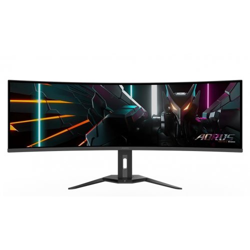 Купити Монітор Gigabyte 49" AORUS CO49DQ Black - ціна в Києві, Львові, Вінниці, Хмельницькому, Франківську, Україні | інтернет-магазин TELEMART.UA фото