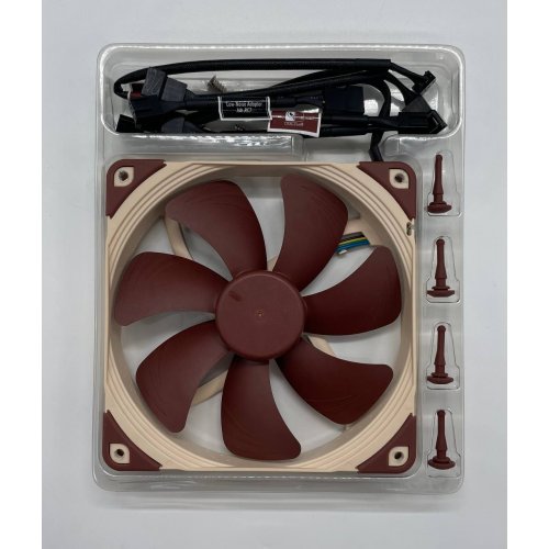 Кулер для корпуса Noctua NF-A14 PWM (Відновлено продавцем, 652365) купити з перевіркою сумісності: огляд, характеристики, ціна у Києві, Львові, Вінниці, Хмельницькому, Івано-Франківську, Україні | інтернет-магазин TELEMART.UA фото