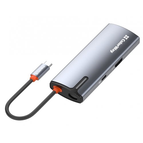 Купить USB-хаб ColorWay USB Type-C 6 in 1 (CW-HUB02) Dark Grey - цена в Харькове, Киеве, Днепре, Одессе
в интернет-магазине Telemart фото