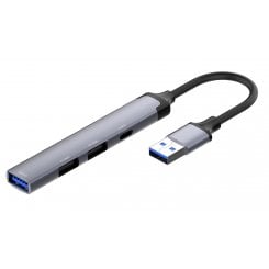 USB-хаб ColorWay USB 4 in 1 (CW-HUB05) Dark Grey
