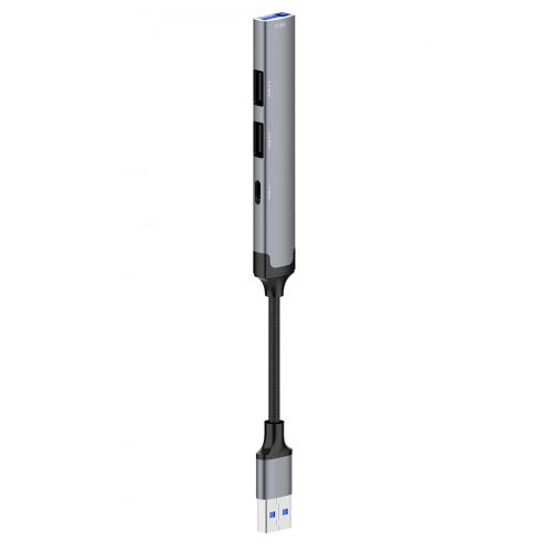 Купить USB-хаб ColorWay USB 4 in 1 (CW-HUB05) Dark Grey - цена в Харькове, Киеве, Днепре, Одессе
в интернет-магазине Telemart фото