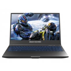 Ноутбук Dream Machines RG3050-15 (RG3050-15UA56) Black / 15.6″ (1920x1080, WVA) / Intel Core i5-12450H (3.3–4.4 ГГц), 8 ядер / NVIDIA GeForce RTX 3050 / 16 ГБ (DDR4) / 512 ГБ (SSD) / Без ОС