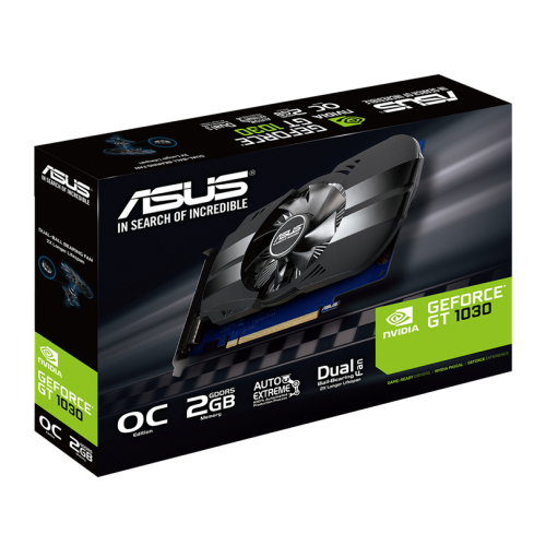 Продати Відеокарта Asus GeForce GT 1030 Phoenix OC 2048MB (PH-GT1030-O2G) (Відновлено продавцем, 652550) за Trade-In у інтернет-магазині Телемарт - Київ, Дніпро, Україна фото