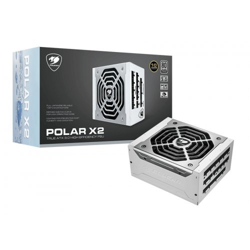 Купить Блок питания Cougar Polar X2 1050W (POLARX21050) с проверкой совместимости: обзор, характеристики, цена в Киеве, Днепре, Одессе, Харькове, Украине | интернет-магазин TELEMART.UA фото