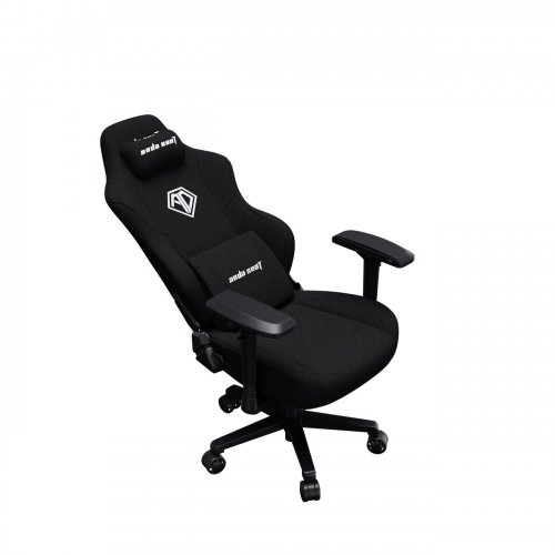 Игровое кресло Anda Seat Phantom 3 Pro L (AD18YC-06-B-F) Black купить в Украине: Киев, Днепр, Харьков, Одесса  | Низкая цена, отзывы, характеристики от TELEMART фото