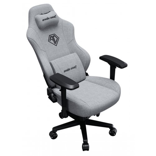 Ігрове крісло Anda Seat Phantom 3 Pro L (AD18YC-06-G-F) Grey купити в Україні: Київ, Львів, Хмельницький, Тернопіль, Івано-Франківськ | Низька ціна, відгуки, характеристики від TELEMART фото