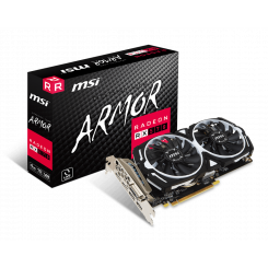 Видеокарта MSI Radeon RX 570 ARMOR 4096MB (RX 570 ARMOR 4G)