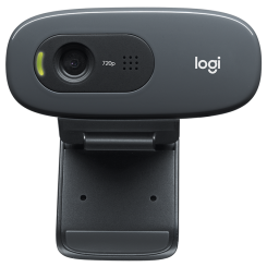 Уценка веб-камера Logitech HD Webcam C270 (960-001063) Black (Повреждение упаковки, 652657)