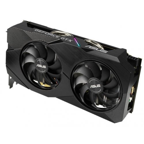 Фото Видеокарта Asus GeForce GTX 1660 Ti Dual Evo 6144MB (DUAL-GTX1660TI-6G-EVO) (Восстановлено продавцом, 652673)