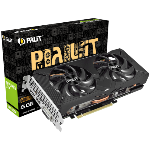 Купить Видеокарта Palit GeForce GTX 1660 SUPER GamingPro Dual OC 6144MB (NE6166SS18J9-1160A) (Восстановлено продавцом, 652724) с проверкой совместимости: обзор, характеристики, цена в Киеве, Днепре, Одессе, Харькове, Украине | интернет-магазин TELEMART.UA фото