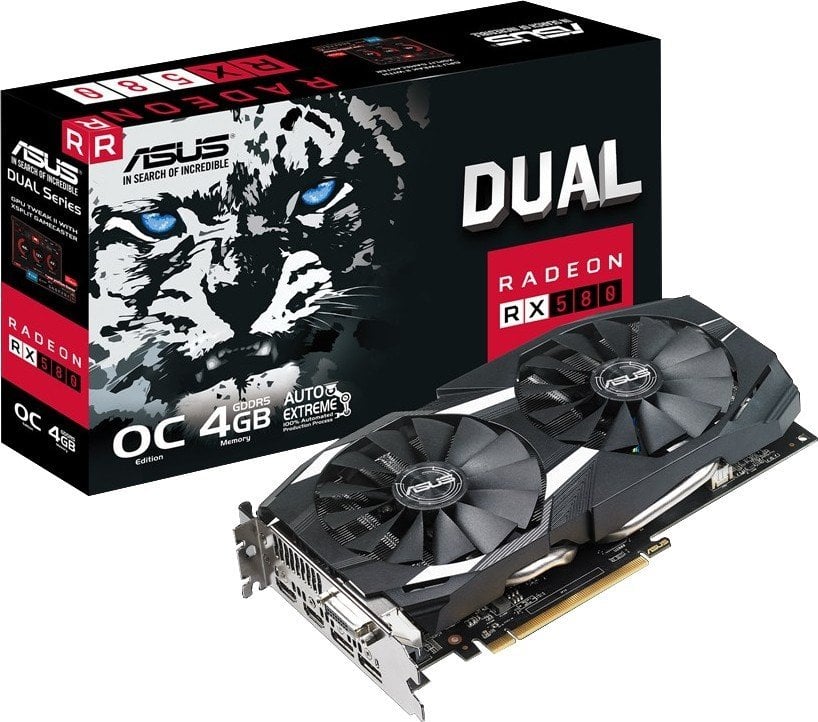 Asus radeon clearance rx 580 o4g