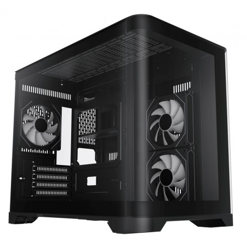 Photo GAMEMAX Hype-M Tempered Glass without PSU Black