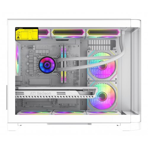 Photo GAMEMAX Hype-M Tempered Glass without PSU White