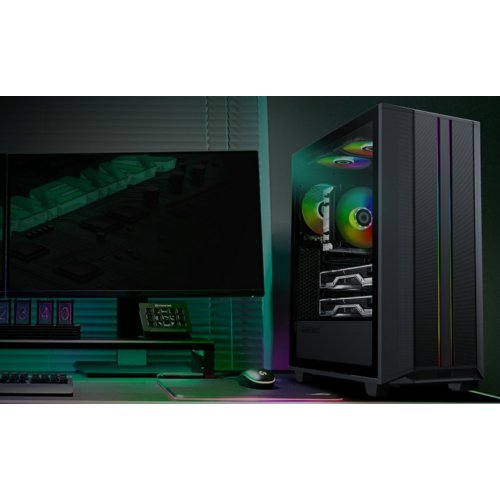 Купить Корпус GAMEMAX Precision 2 Tempered Glass без БП Black с проверкой совместимости: обзор, характеристики, цена в Киеве, Днепре, Одессе, Харькове, Украине | интернет-магазин TELEMART.UA фото