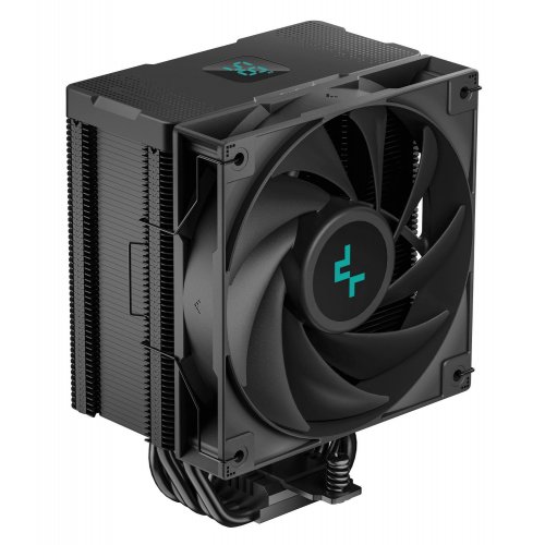 Кулер Deepcool AG500 Digital (R-AG500-BKNDMN-G-2) Black купити з перевіркою сумісності: огляд, характеристики, ціна у Києві, Львові, Вінниці, Хмельницькому, Івано-Франківську, Україні | інтернет-магазин TELEMART.UA фото