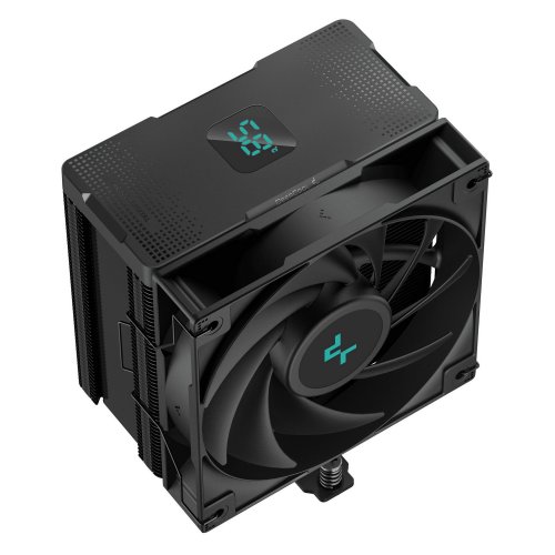 Кулер Deepcool AG500 Digital (R-AG500-BKNDMN-G-2) Black купити з перевіркою сумісності: огляд, характеристики, ціна у Києві, Львові, Вінниці, Хмельницькому, Івано-Франківську, Україні | інтернет-магазин TELEMART.UA фото