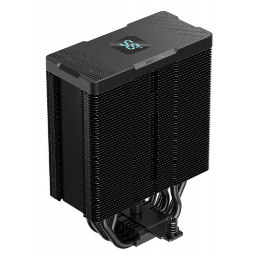 Кулер Deepcool AG500 Digital (R-AG500-BKNDMN-G-2) Black купити з перевіркою сумісності: огляд, характеристики, ціна у Києві, Львові, Вінниці, Хмельницькому, Івано-Франківську, Україні | інтернет-магазин TELEMART.UA фото