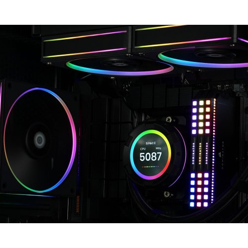 Купить Уценка готовая сво ID-Cooling LCD SL360 Black (Следы использования, 653335) с проверкой совместимости: обзор, характеристики, цена в Киеве, Днепре, Одессе, Харькове, Украине | интернет-магазин TELEMART.UA фото