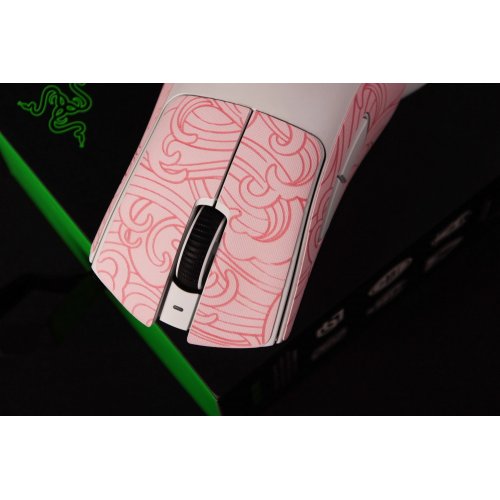 Купити Наклейки для мишки EspTiger Oriole - Razer Deathadder V3 Pro (GT-ET-RZ-DAV3P-ORI-PNK) Pink - ціна в Києві, Львові, Вінниці, Хмельницькому, Франківську, Україні | інтернет-магазин TELEMART.UA фото