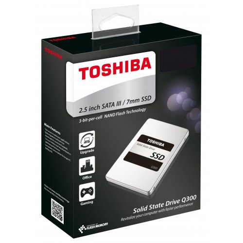 Продать SSD-диск Toshiba Q300 TLC 480GB 2.5'' (HDTS848EZSTA) по Trade-In интернет-магазине Телемарт - Киев, Днепр, Украина фото