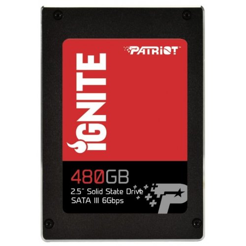 Продати SSD-диск Patriot Ignite MLC 480GB 2.5'' (PI480GS25SSDR) за Trade-In у інтернет-магазині Телемарт - Київ, Дніпро, Україна фото