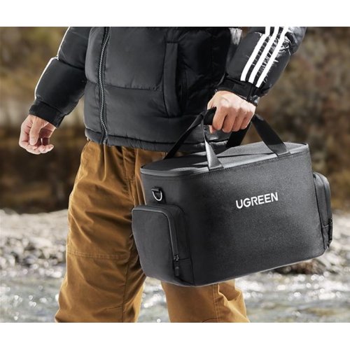 Купити Транспортувальна сумка для зарядної станції Ugreen LP667 Carrying Bag for Portable Power Station 600W (856184) Gray - ціна в Києві, Львові, Вінниці, Хмельницькому, Франківську, Україні | інтернет-магазин TELEMART.UA фото