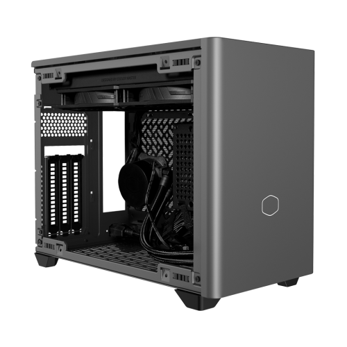 Корпус Cooler Master MasterBox NR200P MAX V2 Tempered Glass 850W (NR200PV2-MCNN85-SL0) Grey купити з перевіркою сумісності: огляд, характеристики, ціна у Києві, Львові, Вінниці, Хмельницькому, Івано-Франківську, Україні | інтернет-магазин TELEMART.UA фото