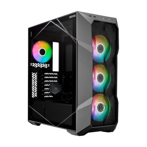 Купить Корпус Cooler Master MasterBox TD500 MAX V2 Tempered Glass 850W (TD500V2-MGNN85-SL0) Gun Metal с проверкой совместимости: обзор, характеристики, цена в Киеве, Днепре, Одессе, Харькове, Украине | интернет-магазин TELEMART.UA фото