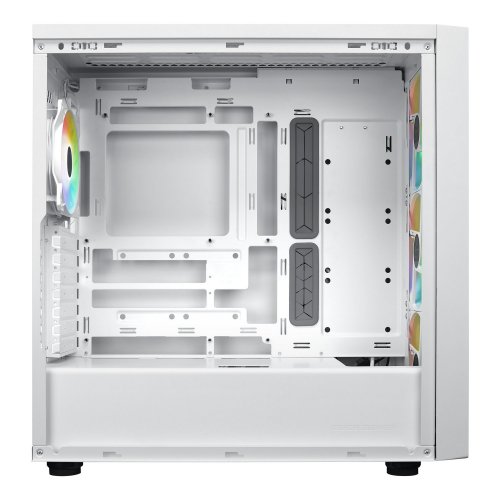 Корпус Cooler Master MasterBox 600 Tempered Glass без БЖ (MB600-WGNN-S00) White купити з перевіркою сумісності: огляд, характеристики, ціна у Києві, Львові, Вінниці, Хмельницькому, Івано-Франківську, Україні | інтернет-магазин TELEMART.UA фото