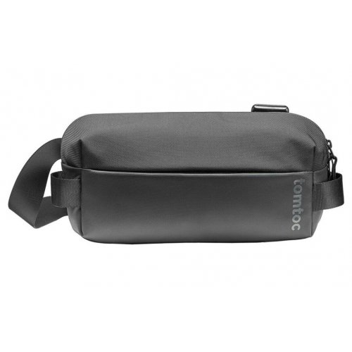 Поясна сумка Tomtoc 8.3" Explorer-T21 (T21S1D1) Black купити в Україні: Київ, Львів, Хмельницький, Тернопіль | Низька ціна, відгуки, характеристики від TELEMART фото