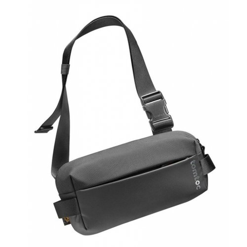 Поясна сумка Tomtoc 8.3" Explorer-T21 (T21S1D1) Black купити в Україні: Київ, Львів, Хмельницький, Тернопіль | Низька ціна, відгуки, характеристики від TELEMART фото