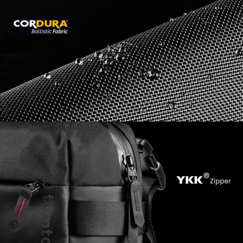 Поясна сумка Tomtoc 8.3" Explorer-T21 (T21S1D1) Black купити в Україні: Київ, Львів, Хмельницький, Тернопіль | Низька ціна, відгуки, характеристики від TELEMART фото