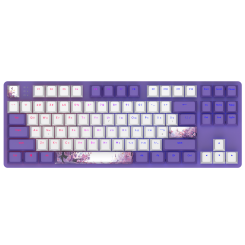 Клавиатура Dark Project One 87 Violet Horizons ABS RGB Mech G3MS Sapphire (DPO87_GSH_DPUP_ANSI_UA) Violet/White