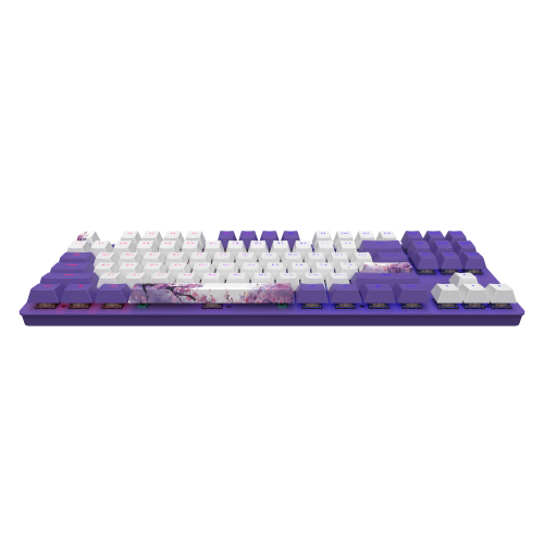 Photo Keyboard Dark Project One 87 Violet Horizons ABS RGB Mech G3MS Sapphire (DPO87_GSH_DPUP_ANSI_UA) Violet/White