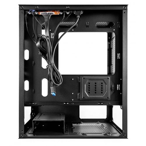 Купить Корпус 1stPlayer X4-M-2F1P-1F1-BK 750W Black с проверкой совместимости: обзор, характеристики, цена в Киеве, Днепре, Одессе, Харькове, Украине | интернет-магазин TELEMART.UA фото