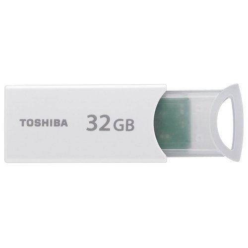Накопичувач Toshiba U204 32Gb USB 2.0 White (THN-U204W0320M4) купити в Україні | Telemart фото
