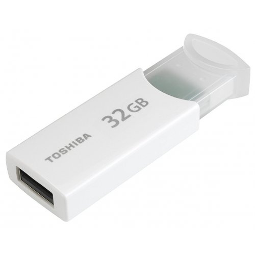 Накопичувач Toshiba U204 32Gb USB 2.0 White (THN-U204W0320M4) купити в Україні | Telemart фото