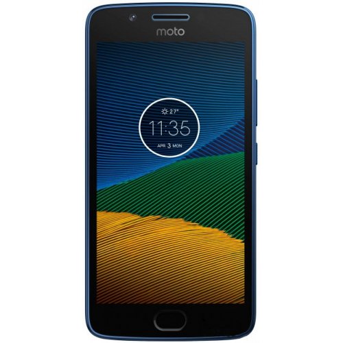 Купить Смартфон Motorola Moto G5 XT1676 (PA610107UA) Dark Blue - цена в Харькове, Киеве, Днепре, Одессе
в интернет-магазине Telemart фото